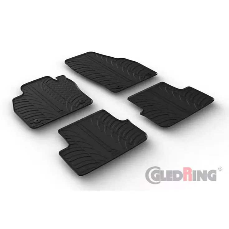 Audi A1 (GB) 12/2018 - Rubbermatten - Gledring