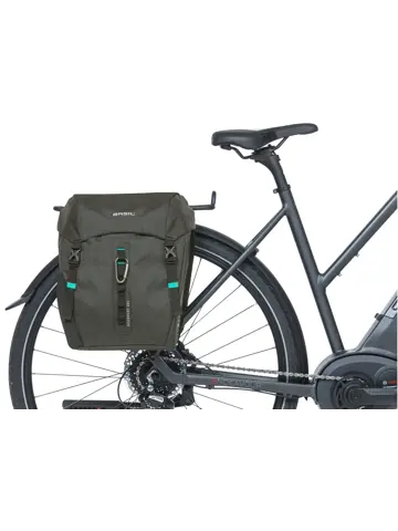 Basil Dubbele fietstas Discovery 365D 18L
