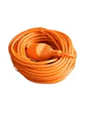 Verlengsnoer Oranje 20m - 3x1,0mm oranje