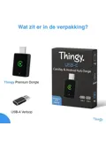 USB-C 2-in-1 CarPlay & Android Auto Dongle