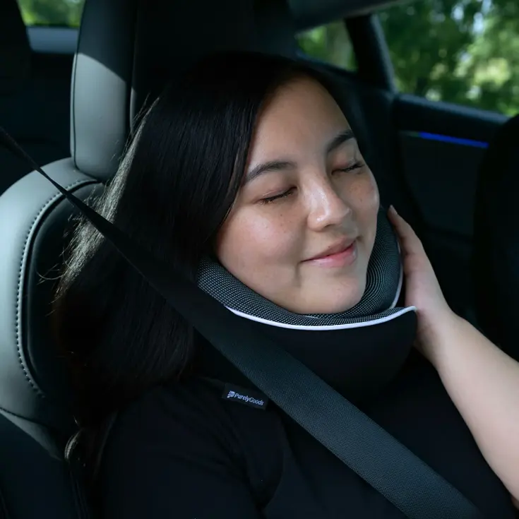 Nekkussen - Reiskussen Set - Zwart - PurelyGoods