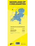 ANWB Wegenkaart Nederland Set Noord-Midden-Zuid
