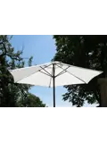 Parasol rond - Ø 200cm - wit