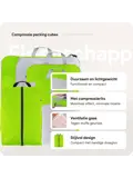 Packing cubes compressie set – 6-delig – Groen