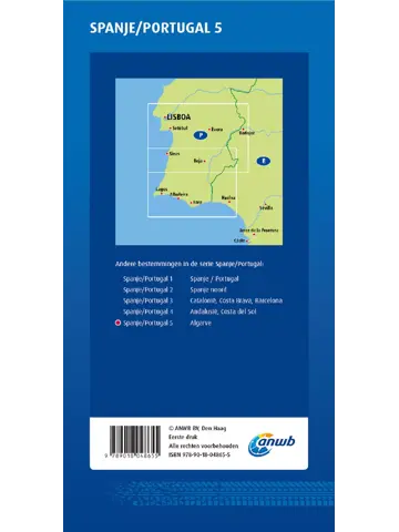 ANWB Wegenkaart Algarve