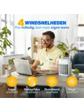 Mini Airco PRO - Tafelventilator incl Timer