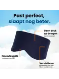 Slaapmasker Katoen - Donkerblauw - PurelyGoods