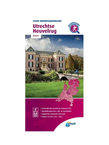 ANWB Wandelkaart Utrechtse Heuvelrug