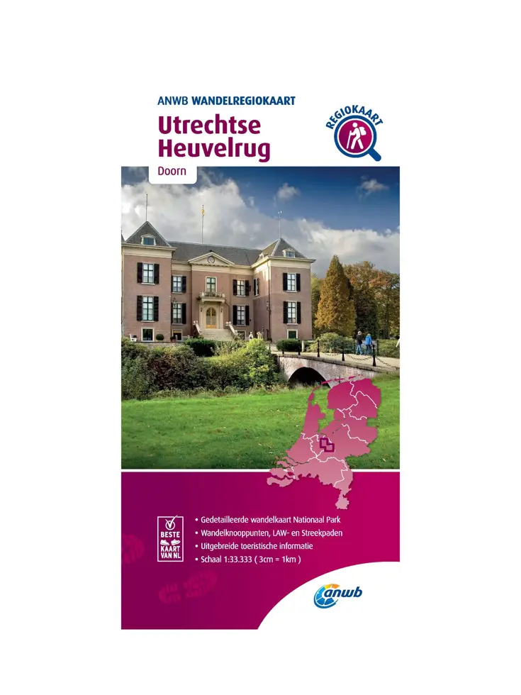 ANWB Wandelkaart Utrechtse Heuvelrug
