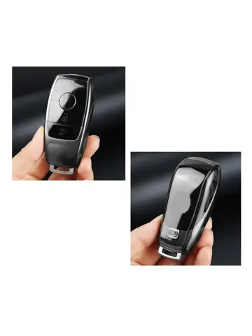TPU Sleutelhoesje voor Mercedes clear 24