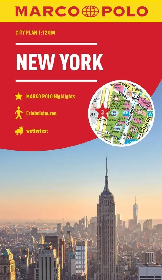 Marco Polo Kaart City Map New York City