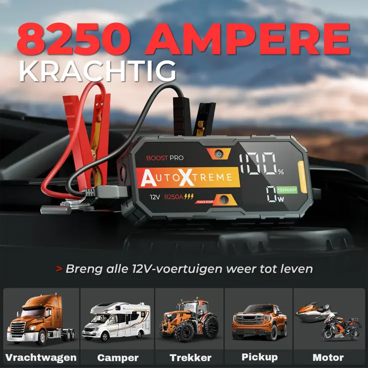 AutoXtreme Boost Pro - Jumpstarter - 8250A