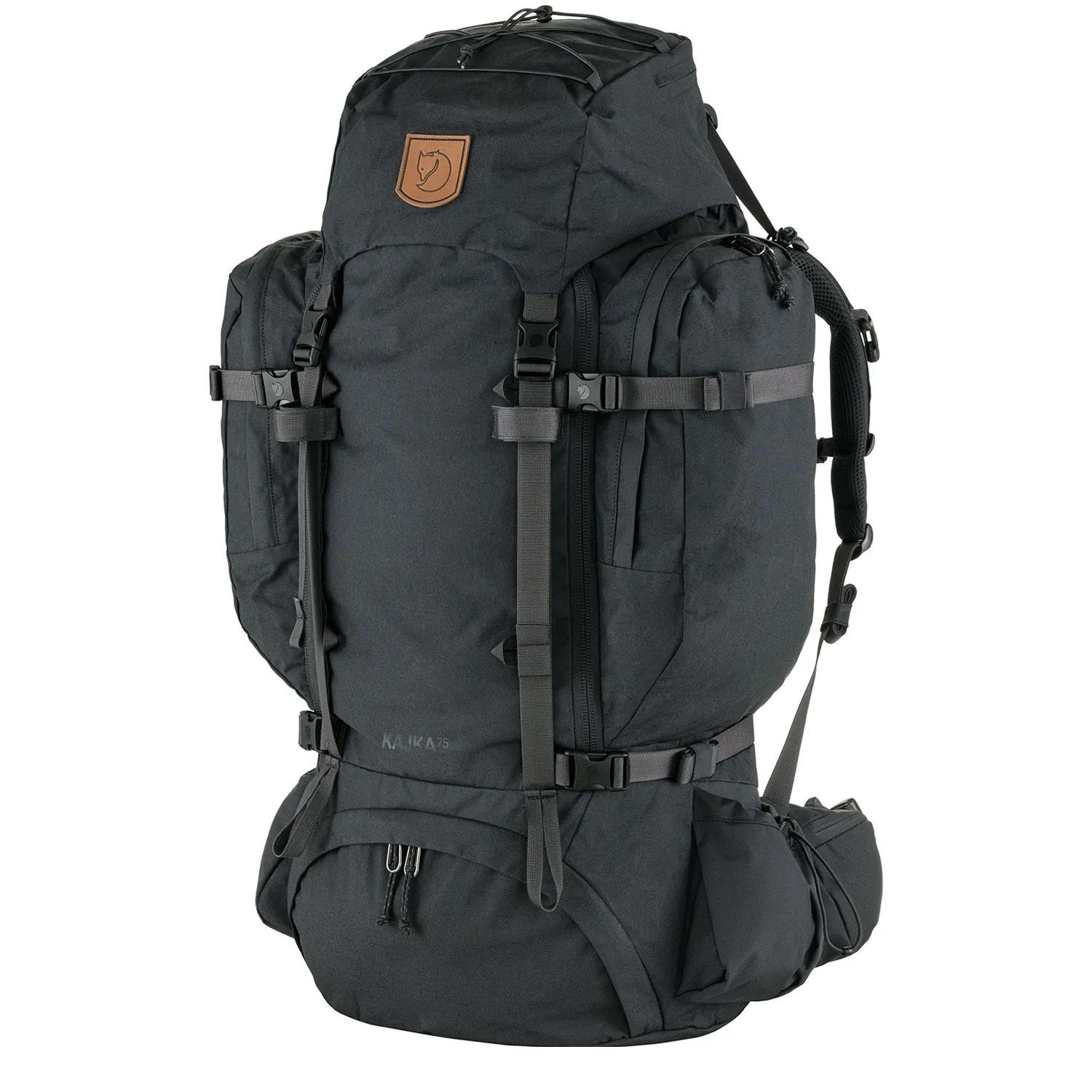 Fjallraven  Kajka 75 S/M coal black  Zwart