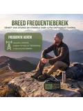 Noodradio DAB+/FM - 5000mAh - Solar Opwindbaar