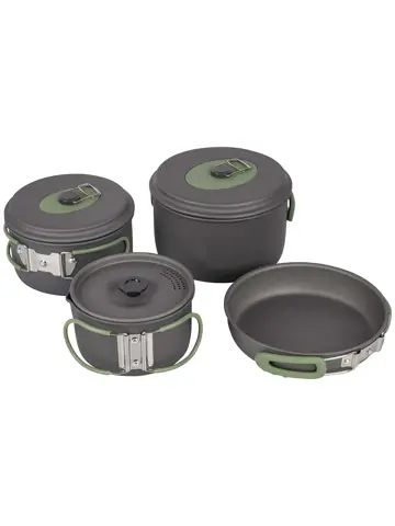 Pannenset Explorer 4-Delig Alu