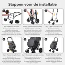 Boodschappentrolley deluxe – 60 liter