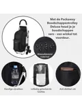Boodschappentrolley 35L - Trapwielen