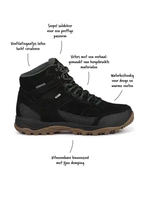 Eefde - Hoge wandelschoenen dames - Human Nature
