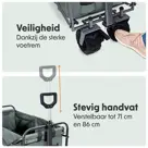 LifeGoods Bolderkar - 80KG - 94L