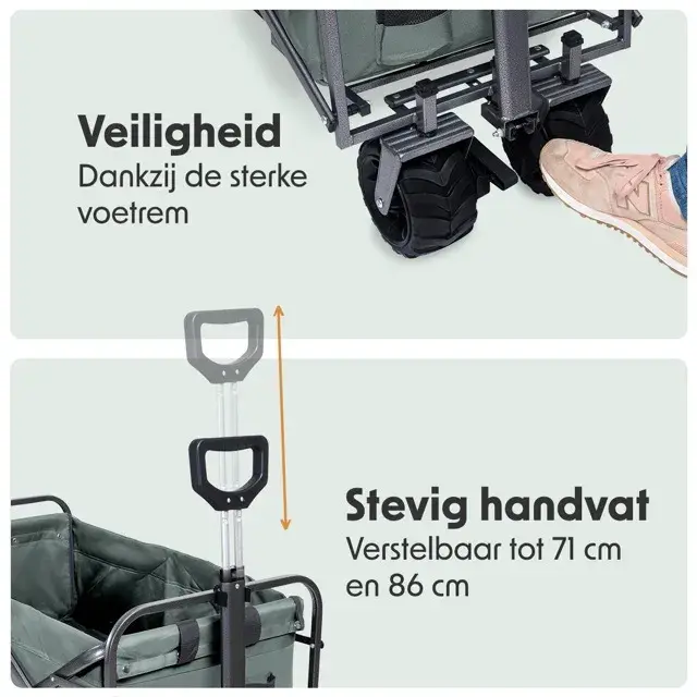 Bolderkar – 80KG – 94L