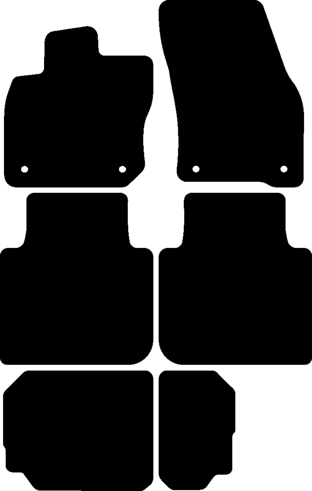 Rubber Matten Volkswagen Tayron (2025-heden)