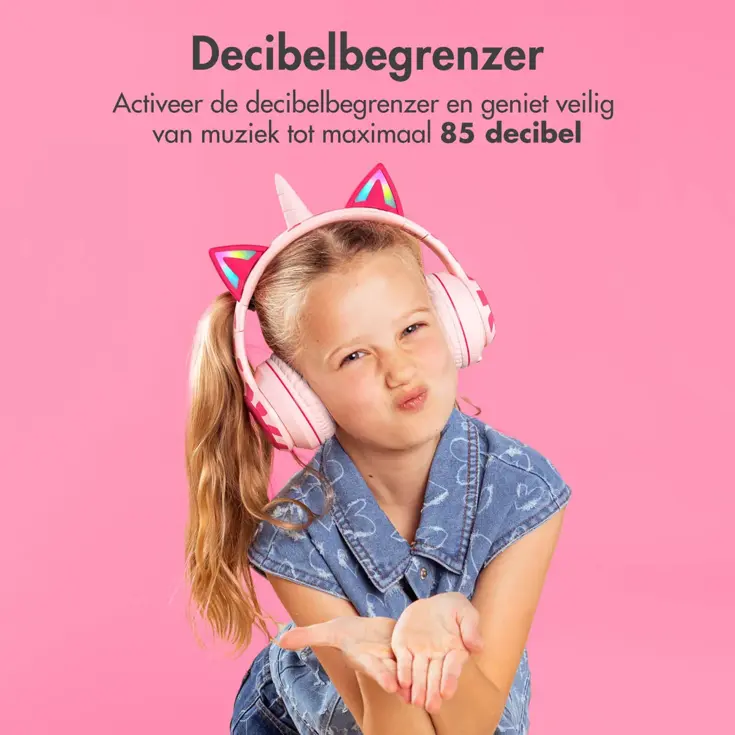 Kinder Koptelefoon Unicorn
