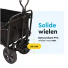 Bolderkar - Opvouwbaar -  80 KG