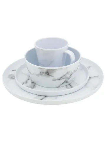 Eurotrail Serviesset Marmerlook 16-delig