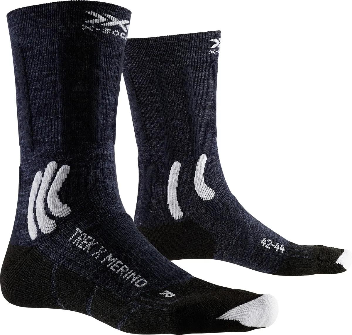 X-socks  Trek Merino Crew wandelsokken  Donker Blauw main product image