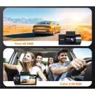 Wolfbox i17 3CH 4K Wifi GPS 64gb dashcam