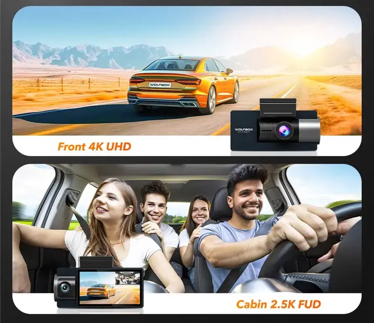 i17 3CH 4K Wifi GPS 64gb dashcam