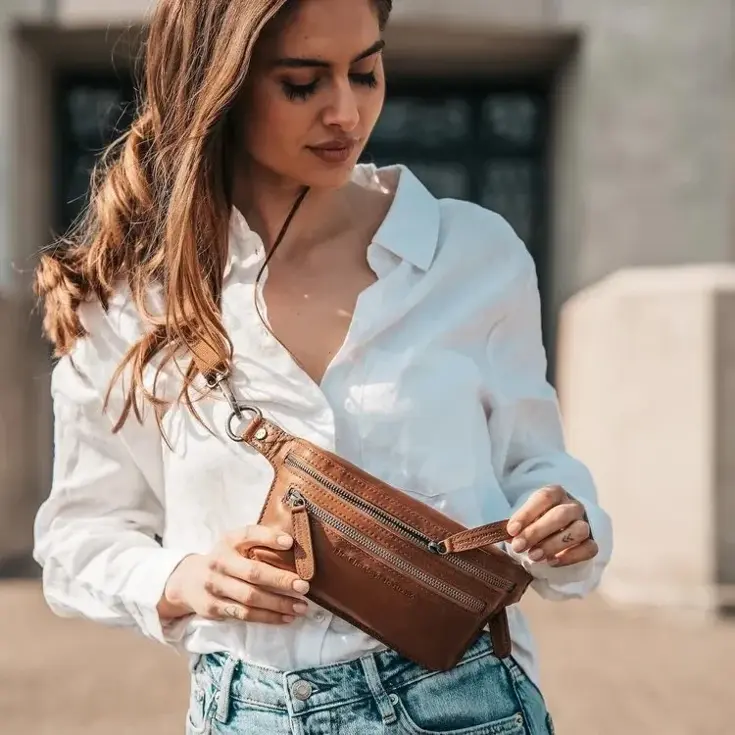 Toronto - Heuptas - Crossbody - Leer