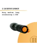 Homey's Eddy zaklamp LED - 200 lumen