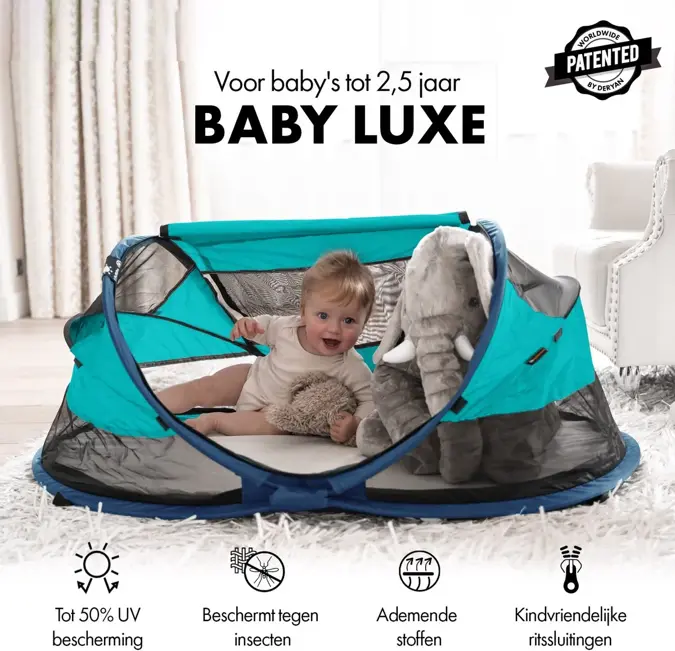 Campingbedje – Met zelfopblaasbare matras - Deryan