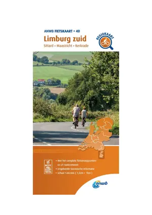 ANWB Fietskaart 40- Limburg Zuid