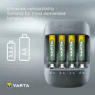 Eco Charger Pro Recycled - Batterijoplader - Varta

