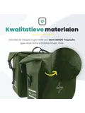 Voltano Dubbele Rolltop Fietstas 48 L