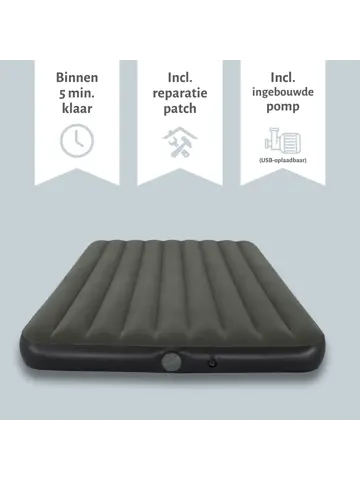 Luchtbed - Bestway - 2P - 152x203 cm + pomp