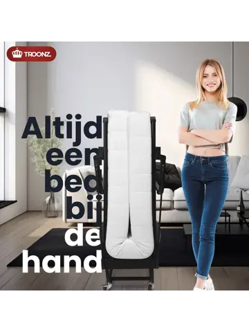 Troonz Luxe Campingbed Livorno - 90 x 200 cm