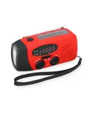 Draagbare Noodradio met Zaklamp en Powerbank