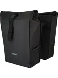 Dubbele Fietstas Spark Zwart 48 Liter
