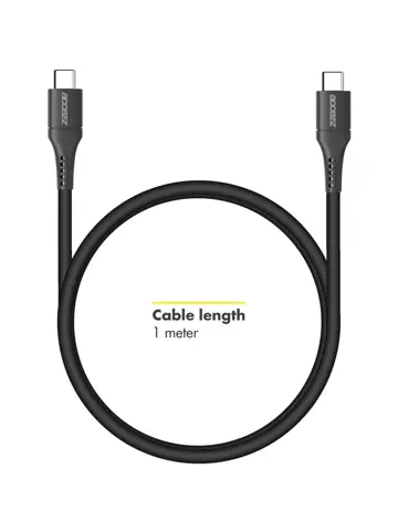 USB-C naar USB-C kabel 1 meter