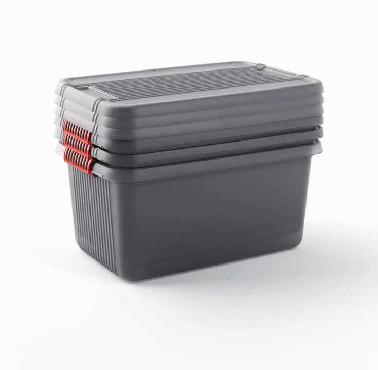 K Latch Opbergbox L - 43L - grijs