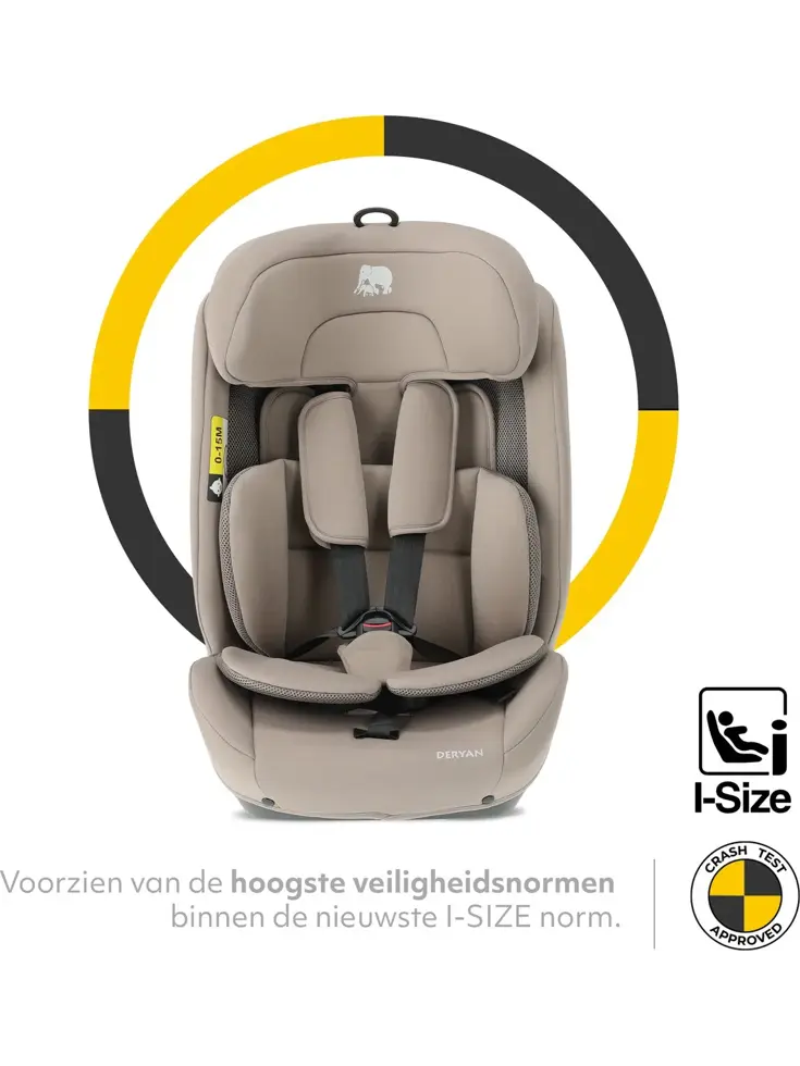 Carter Luxe i-Size/isofix Autostoel - 76-150 cm