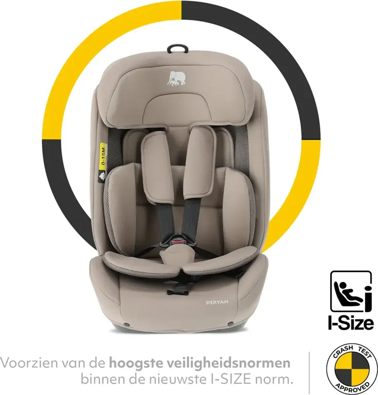 Carter Luxe i-Size/isofix Autostoel - 76-150 cm