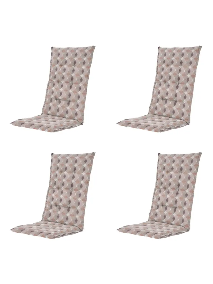 Rae - Kussen hoge rug - Set van 4