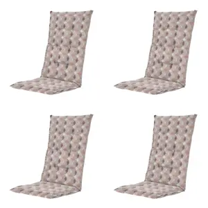 Rae - Kussen hoge rug - Set van 4