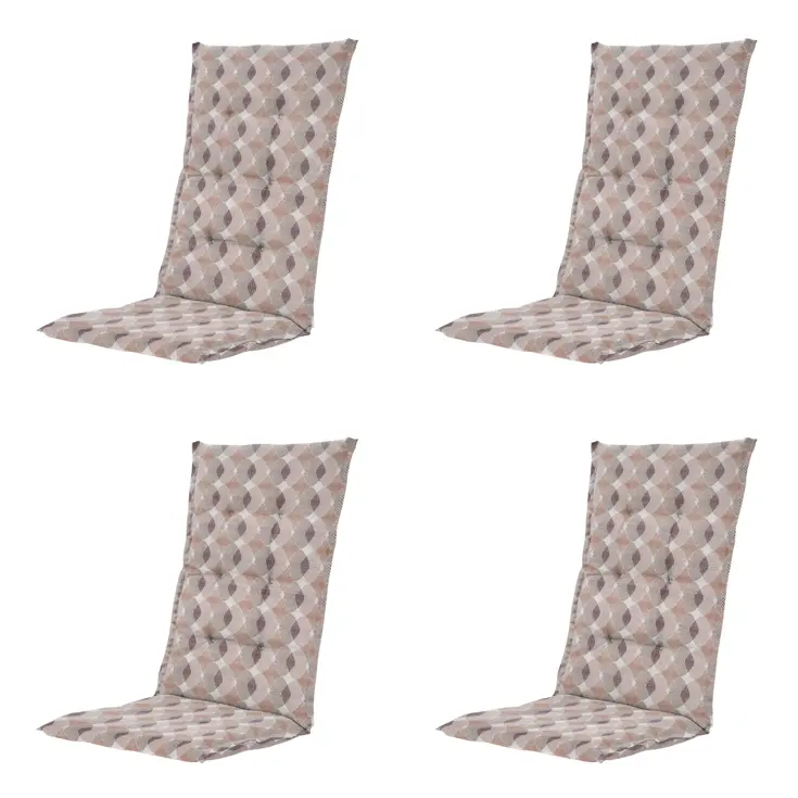 Rae - Kussen hoge rug - Set van 4