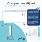 Gologi Elektrische Kachel - 2000W
