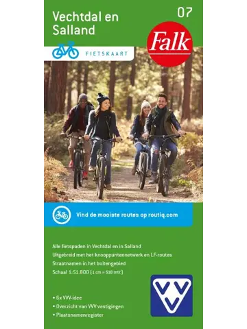 Falk fietskaart 07 Vechtdal en Salland